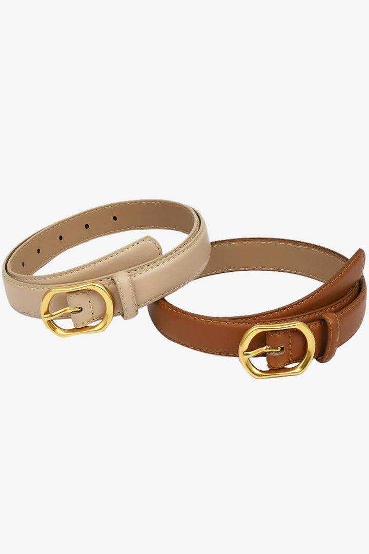 Classy Gold Buckle Belt