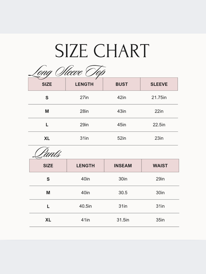 Deck the Halls - Long Pajama Set