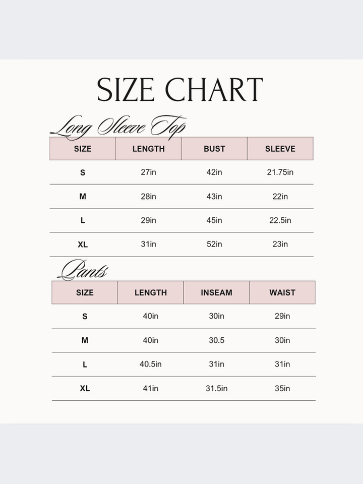 Blue Christmas - Long Pajama Set