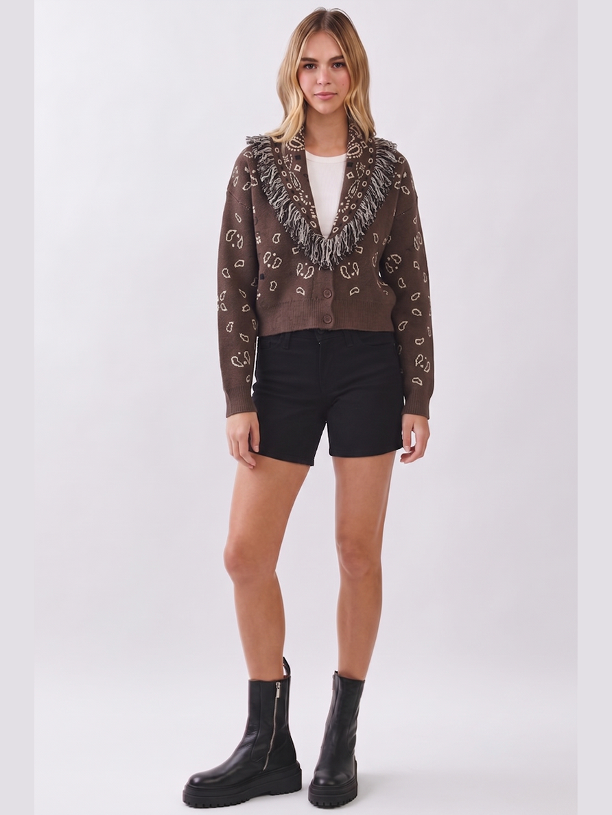 Montana Bandana Cardigan