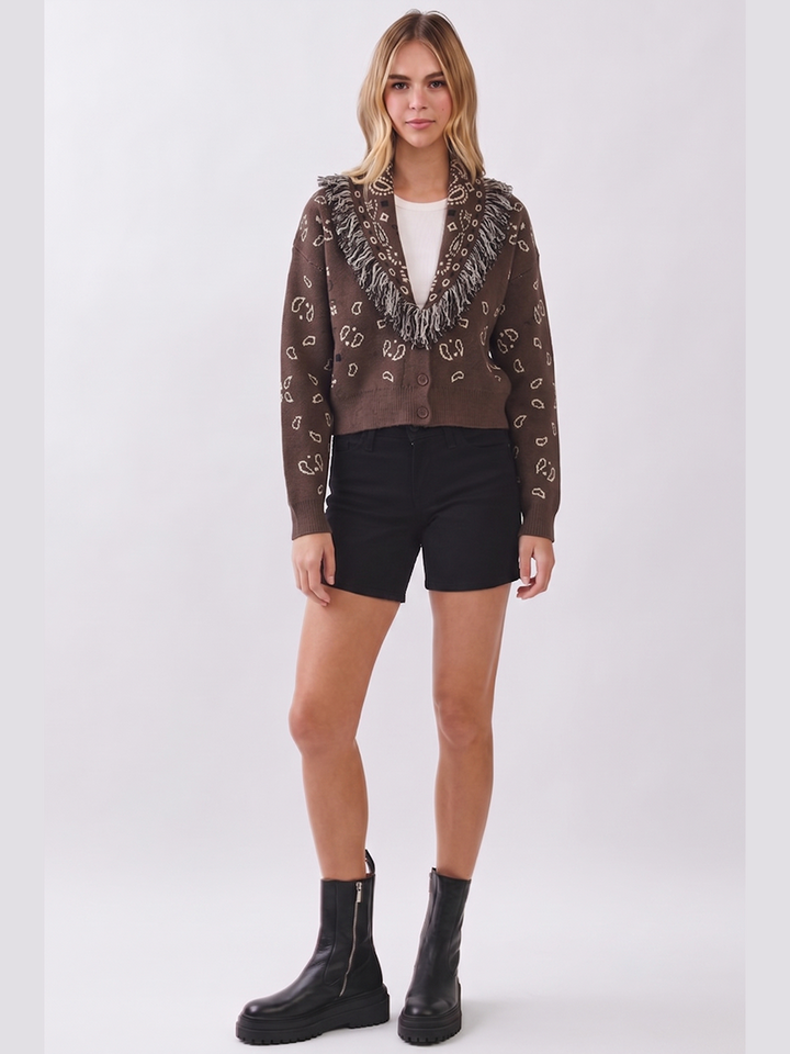 Montana Bandana Cardigan