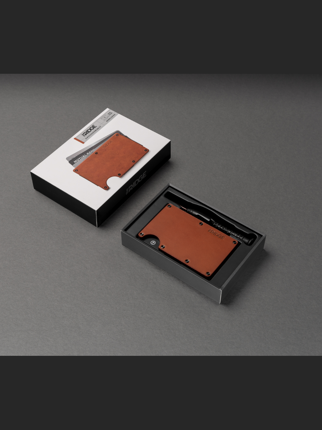 Ridge Wallet 2.0 - Tobacco Brown