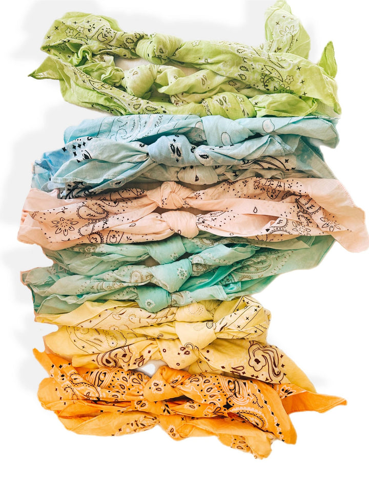 Sun-Bleached Pastel Bandana