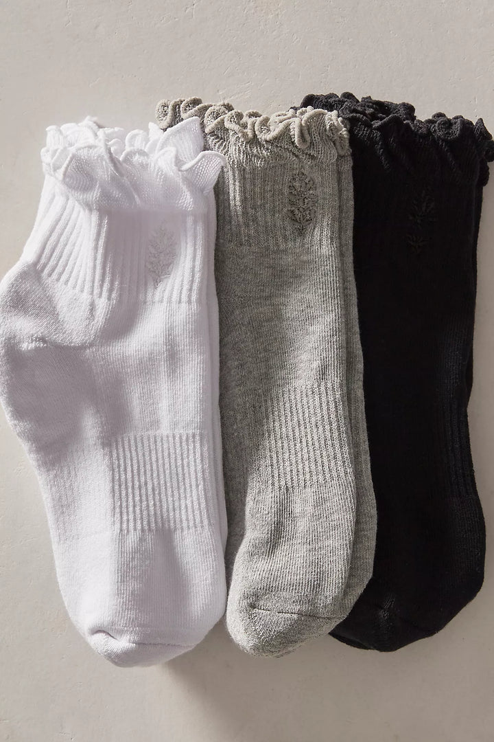 Free People Movement Classic Ruffle Socks