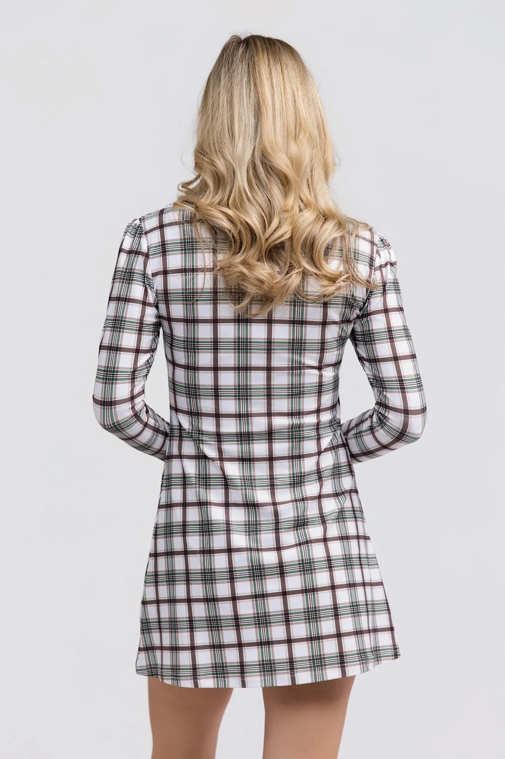 Dottie Dress - Oak Plaid