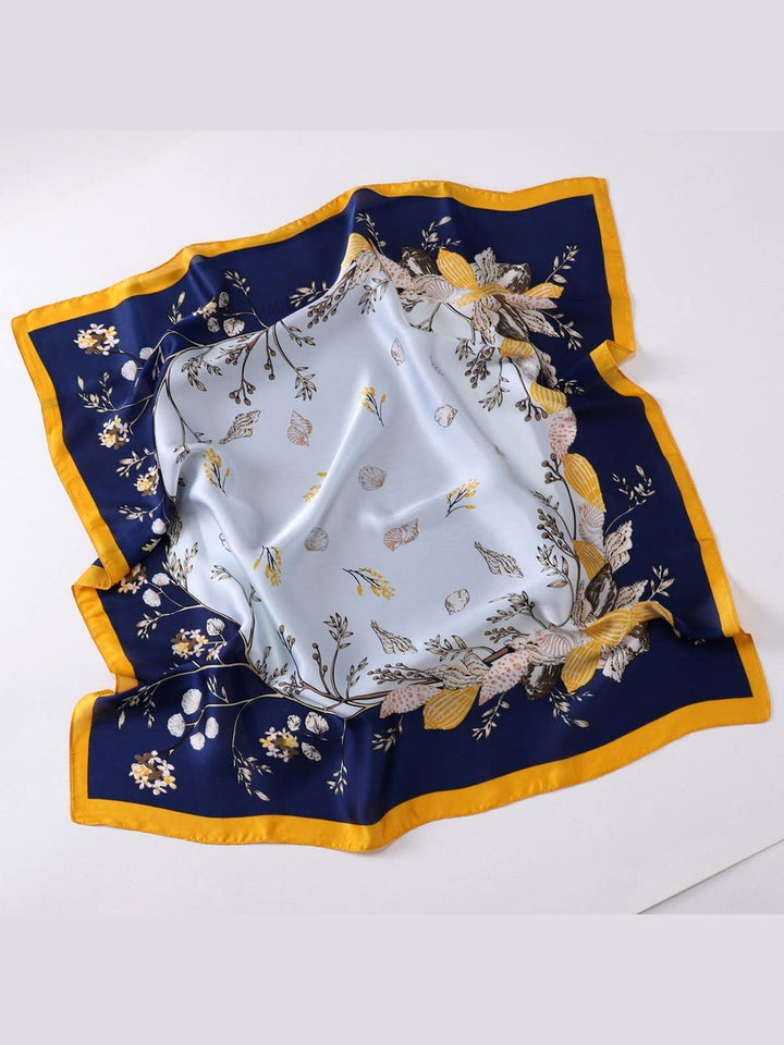 Designer-Inspired Square Silk Scarf