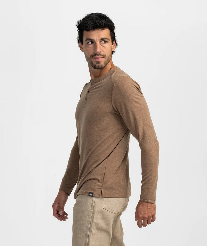 Southern Shirt Co. Max Comfort Henley LS