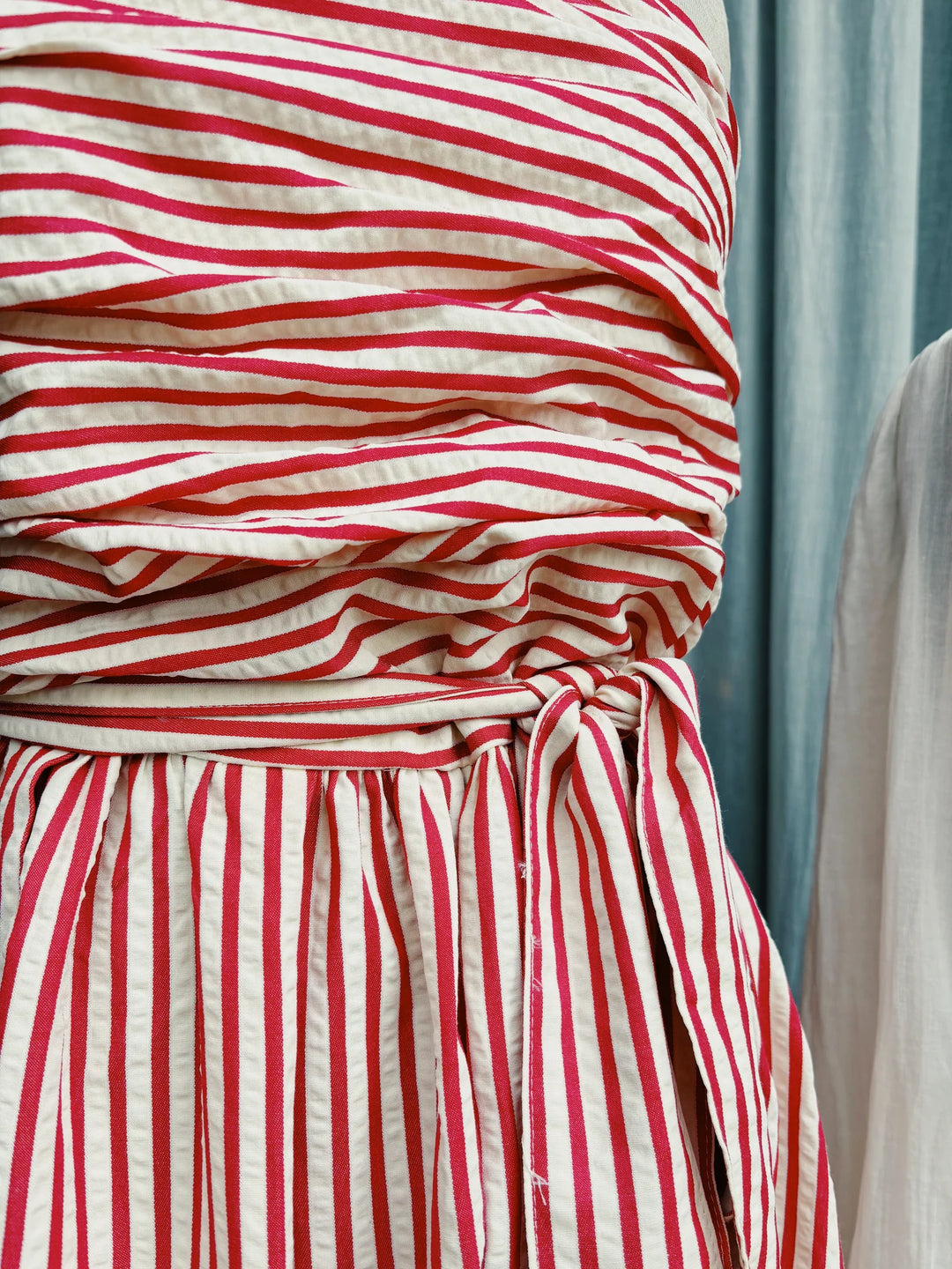 Brave & True Avalon Maxi- Red Seersucker