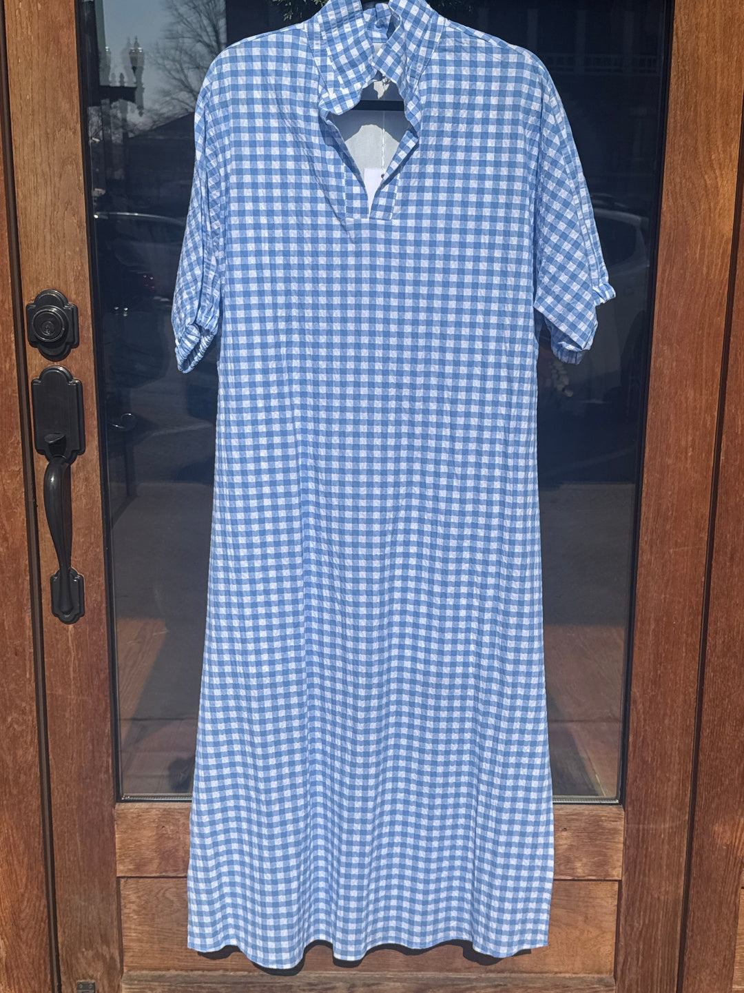 Blakely Maxi Dress - Gingham