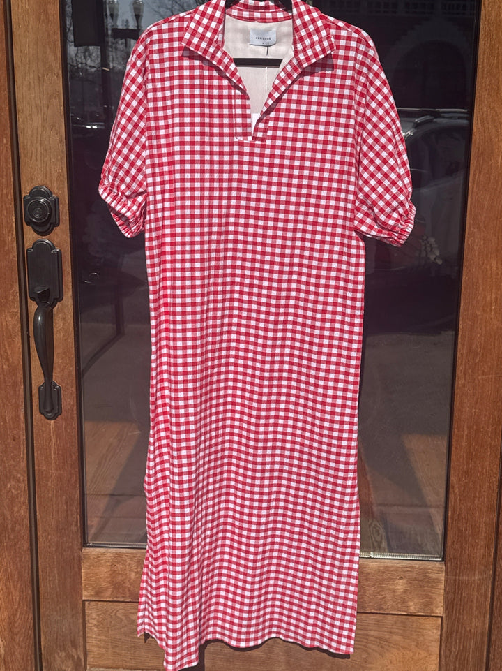 Blakely Maxi Dress - Gingham