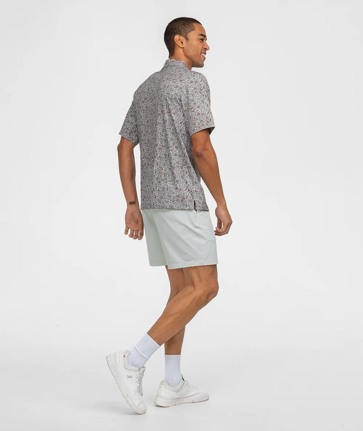 Hunters Hideaway Printed Polo - Ridgeline