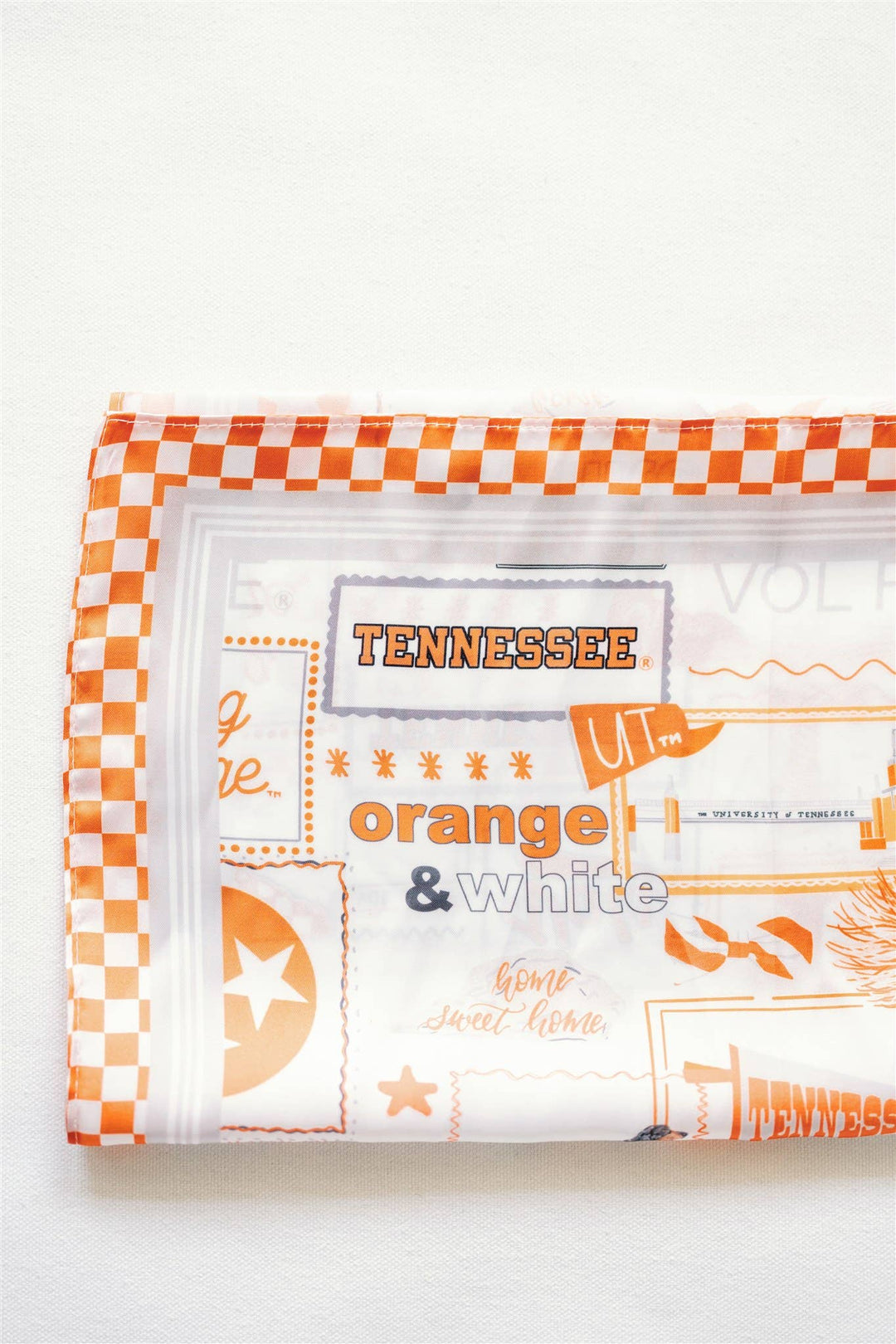 Hand-drawn Tennessee Silk Scarf