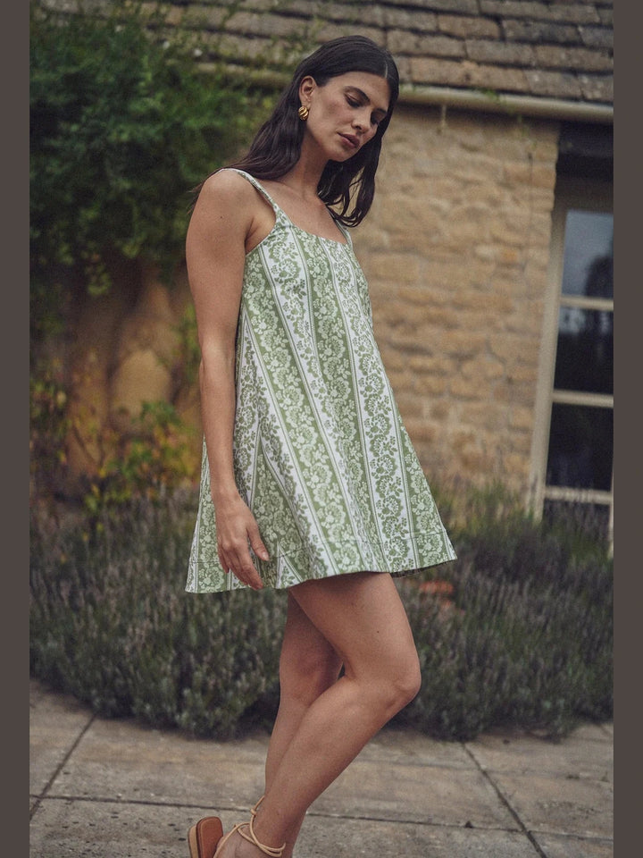 Helen Dress - Tart Stripe