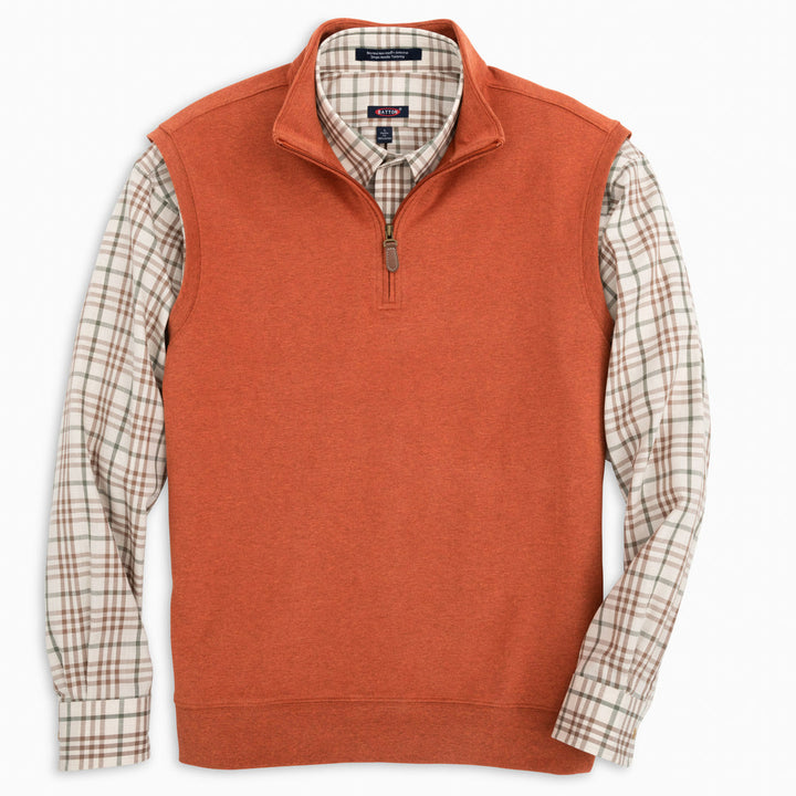 Batton Quarter Zip Sweater Vest