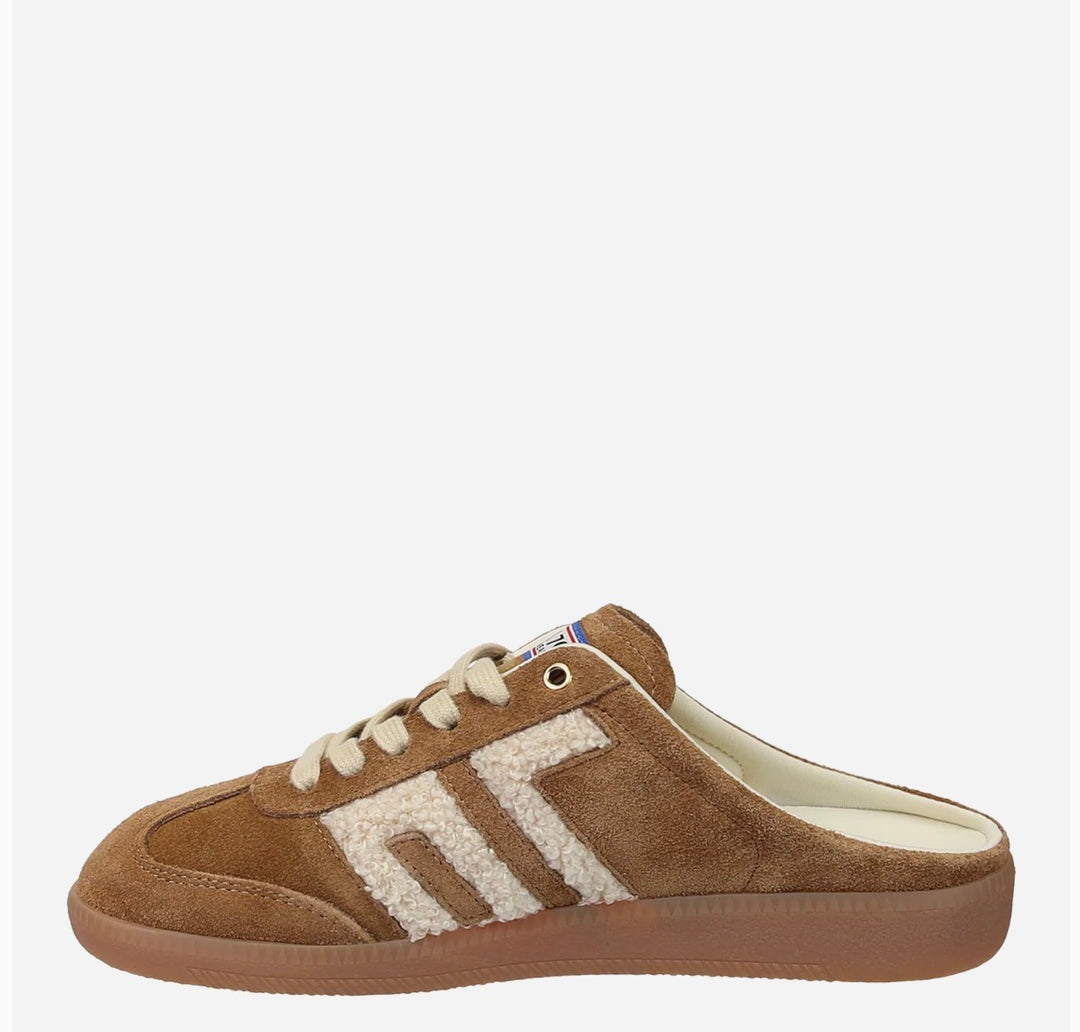 Easter Backless Sneaker - Tobacco