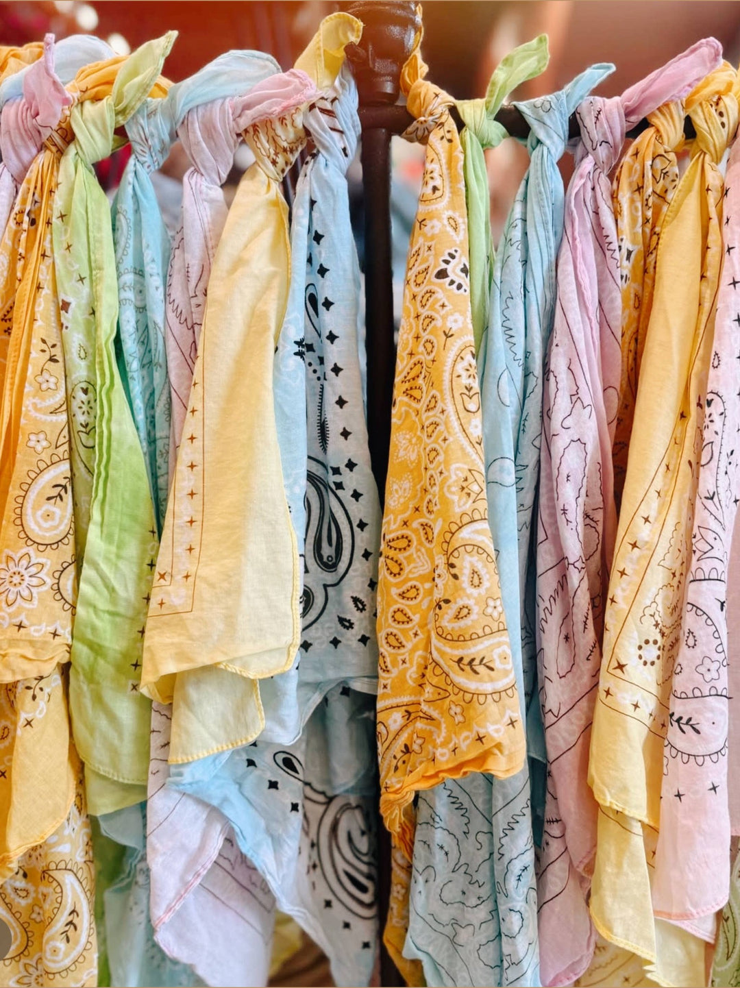Sun-Bleached Pastel Bandana