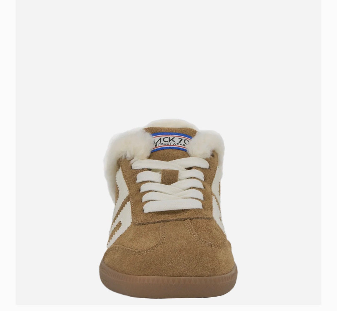 Easter FL Backless Sneakers - Tobacco White