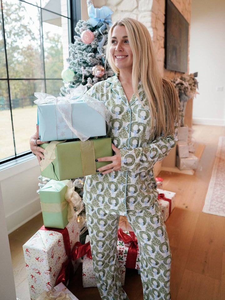 Deck the Halls - Long Pajama Set