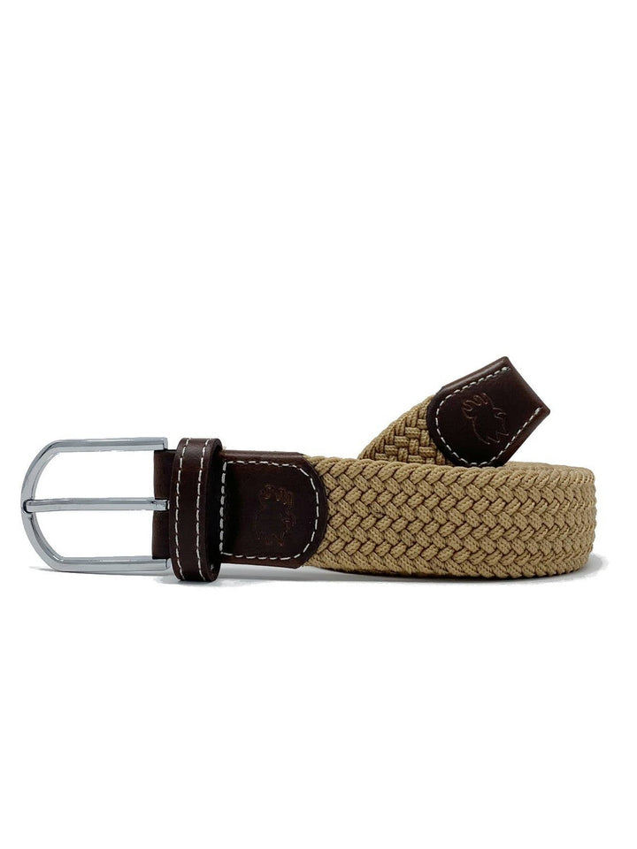 The Palm Beach Woven Stretch Belt