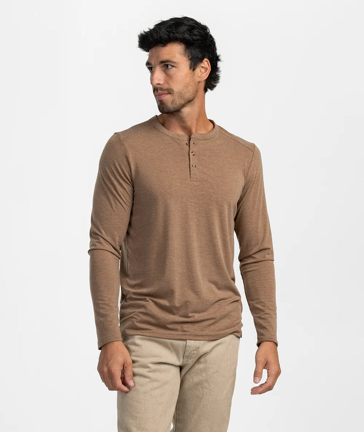 Southern Shirt Co. Max Comfort Henley LS
