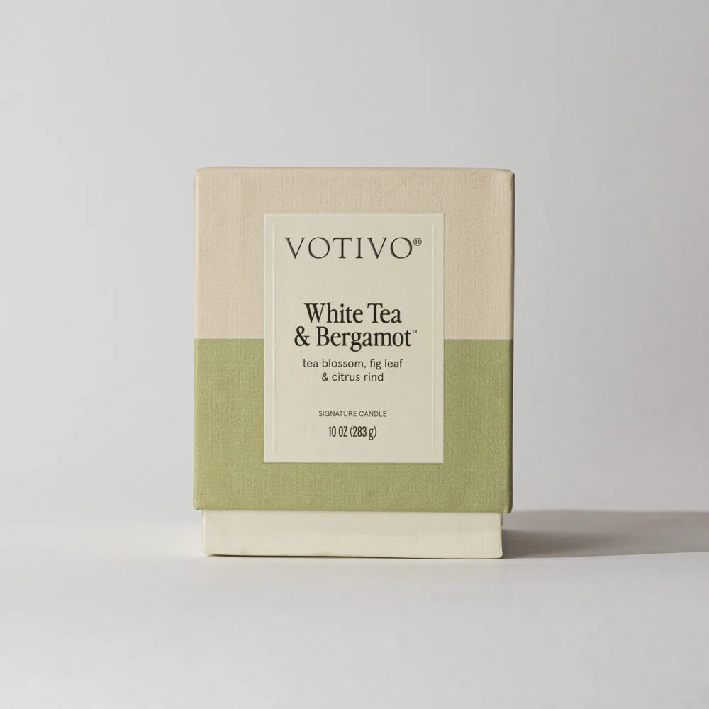 10oz Signature Candle - White Tea & Bergamot
