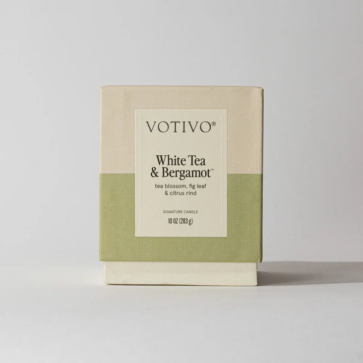 10oz Signature Candle - White Tea & Bergamot