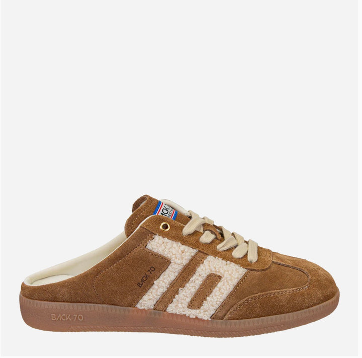Easter Backless Sneaker - Tobacco