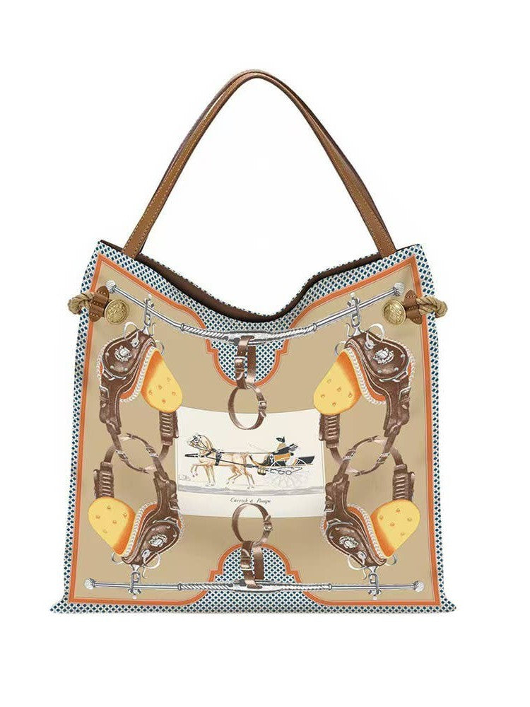 Tricia Tote Bag- Cream