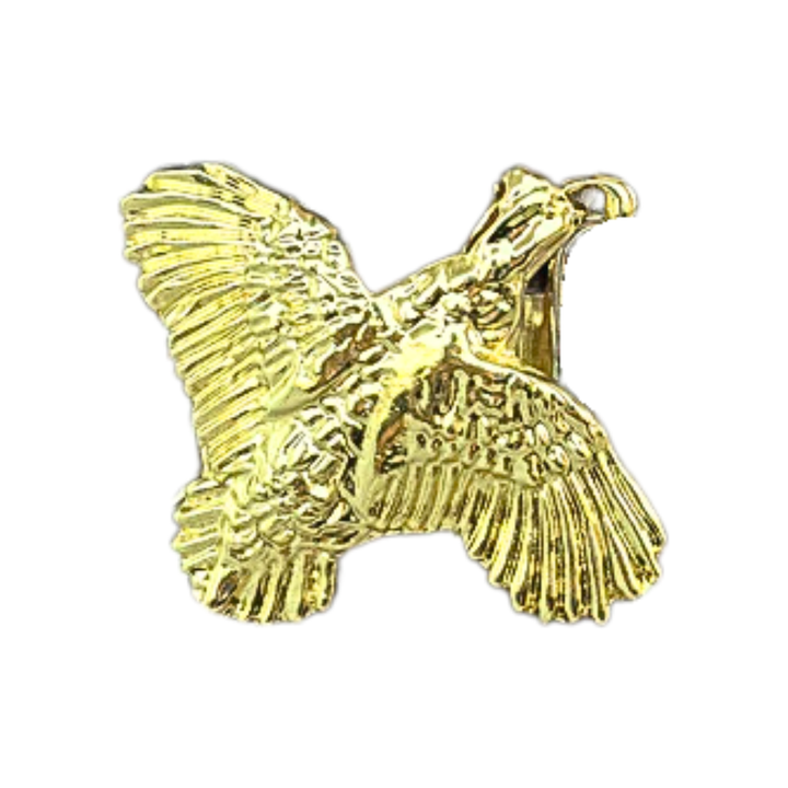 Garland Gold Interchangeable Belt Buckle- Pheasant
