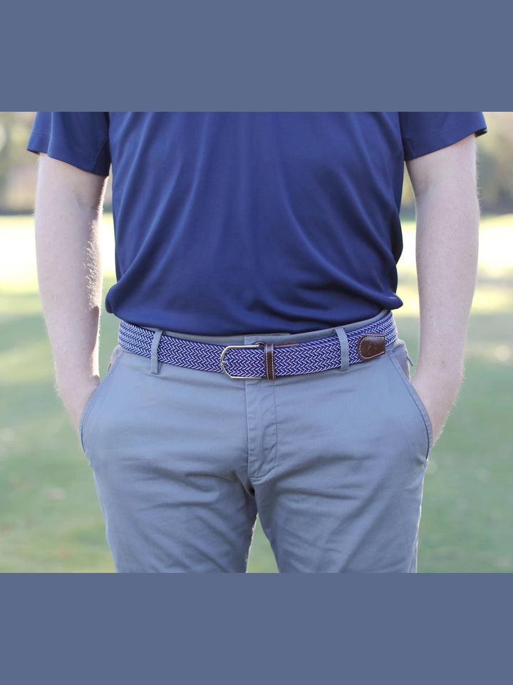 The Ponte Vedra Woven Stretch Belt
