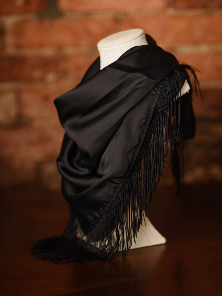 Solid Fringe Scarf