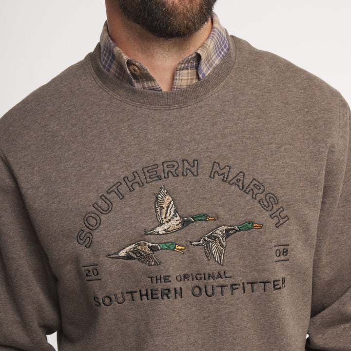 Searcy Heather Sweatshirt - Washed Dark Shale
