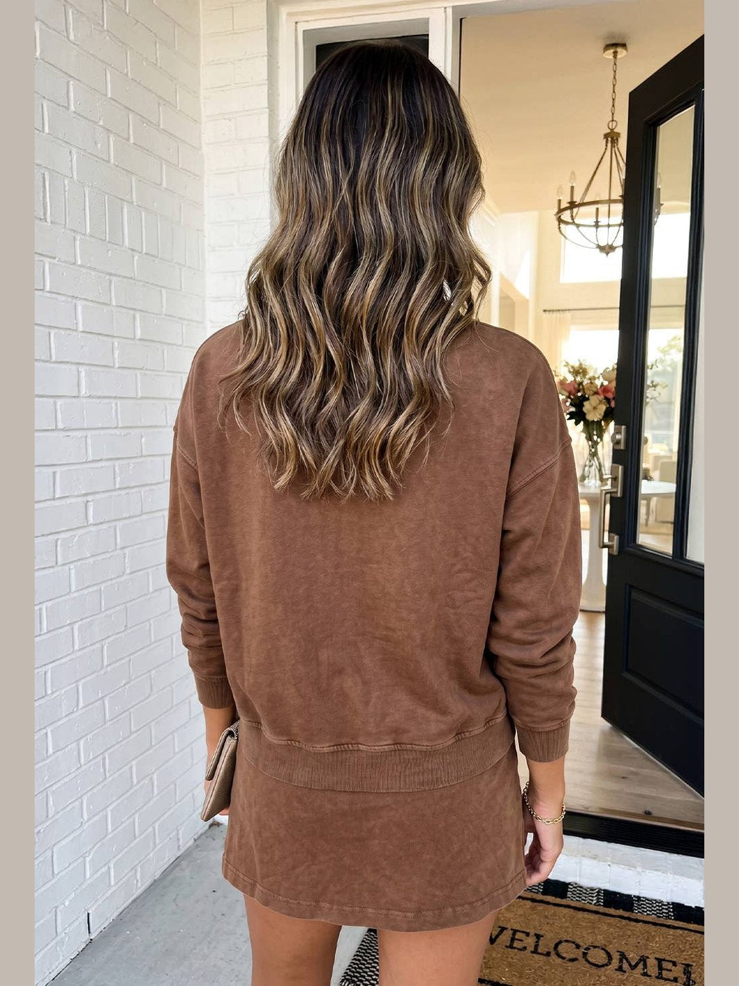Coffee Run Skort Lounge Set