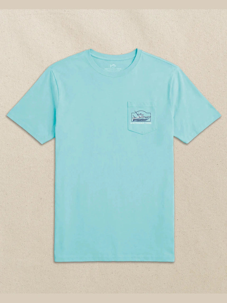 Sunset Skipjack Boat Short Sleeve T-Shirt