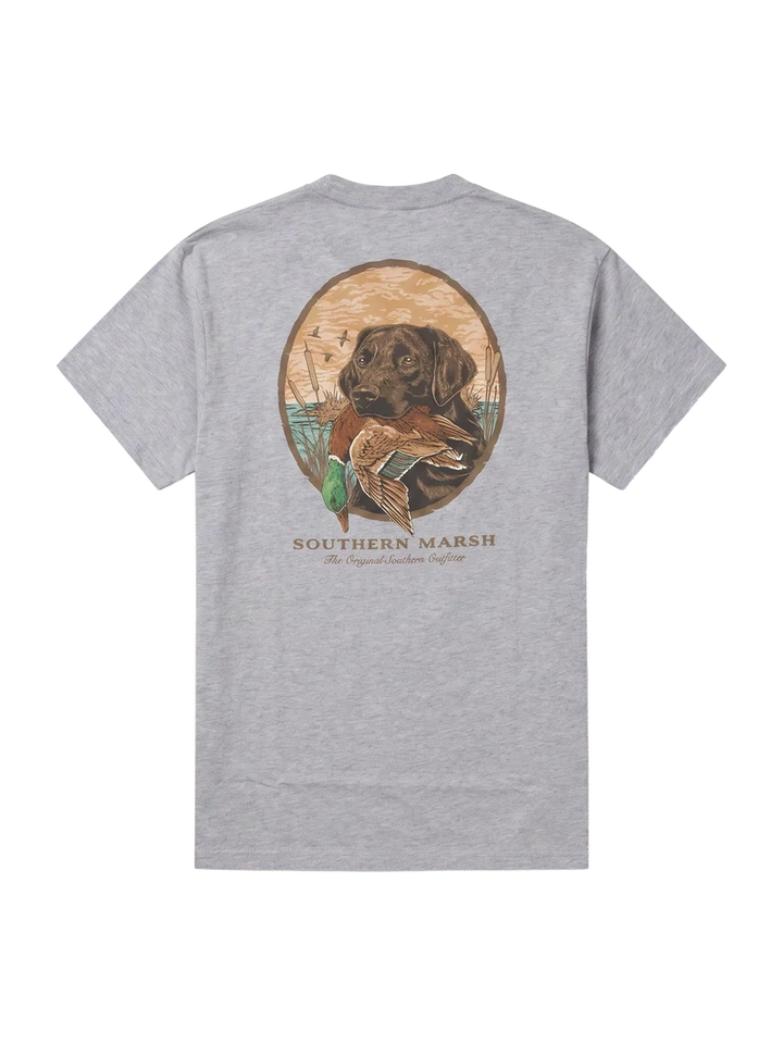 Good Boy Light Gray Tee