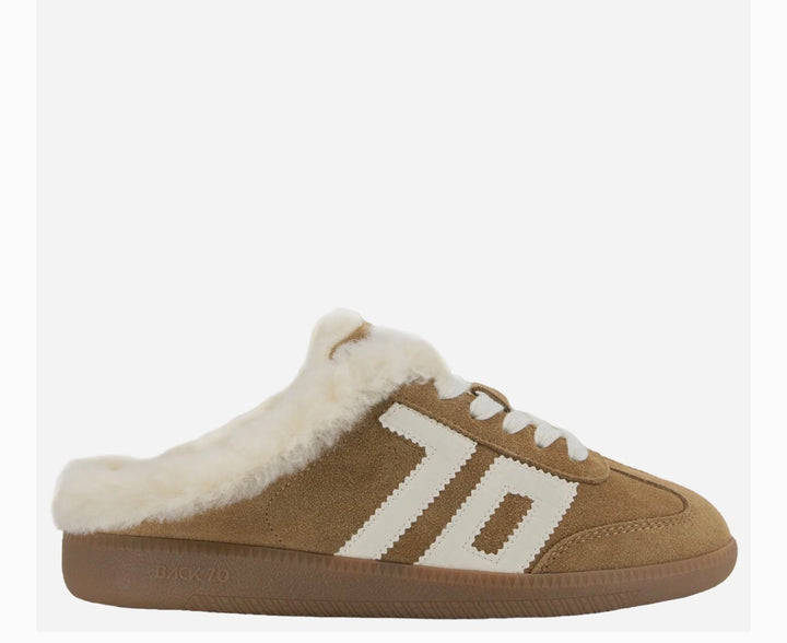 Easter FL Backless Sneakers - Tobacco White