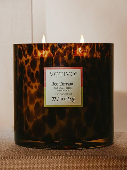 Votivo Red Currant Tortoise Candle