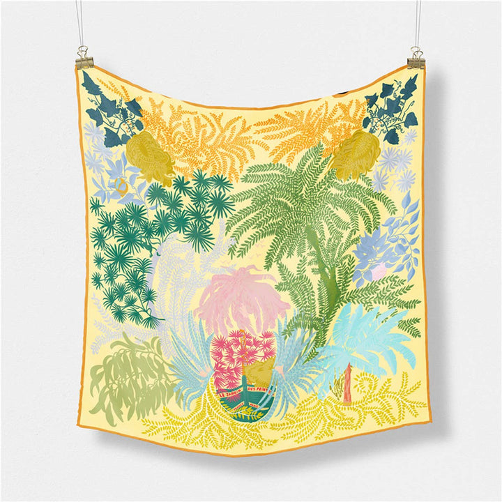 Palm Royale Silk Scarf