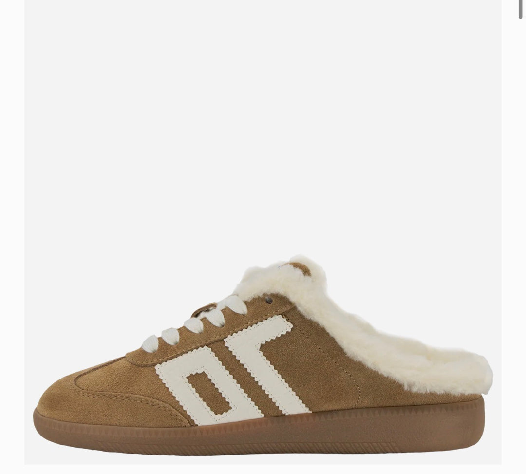 Easter FL Backless Sneakers - Tobacco White