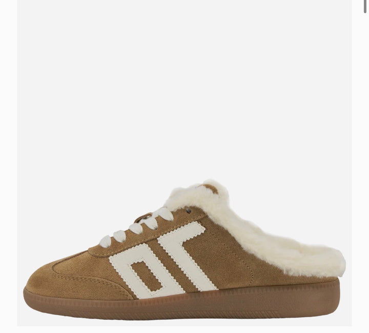 Easter FL Backless Sneakers - Tobacco White