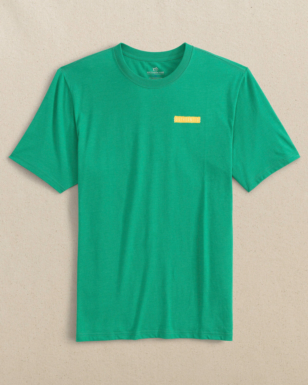 Southern Tide Mahi Mahi Short Sleeve Tee- Heather Jade Green