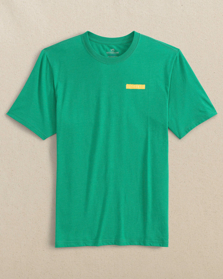 Southern Tide Mahi Mahi Short Sleeve Tee- Heather Jade Green