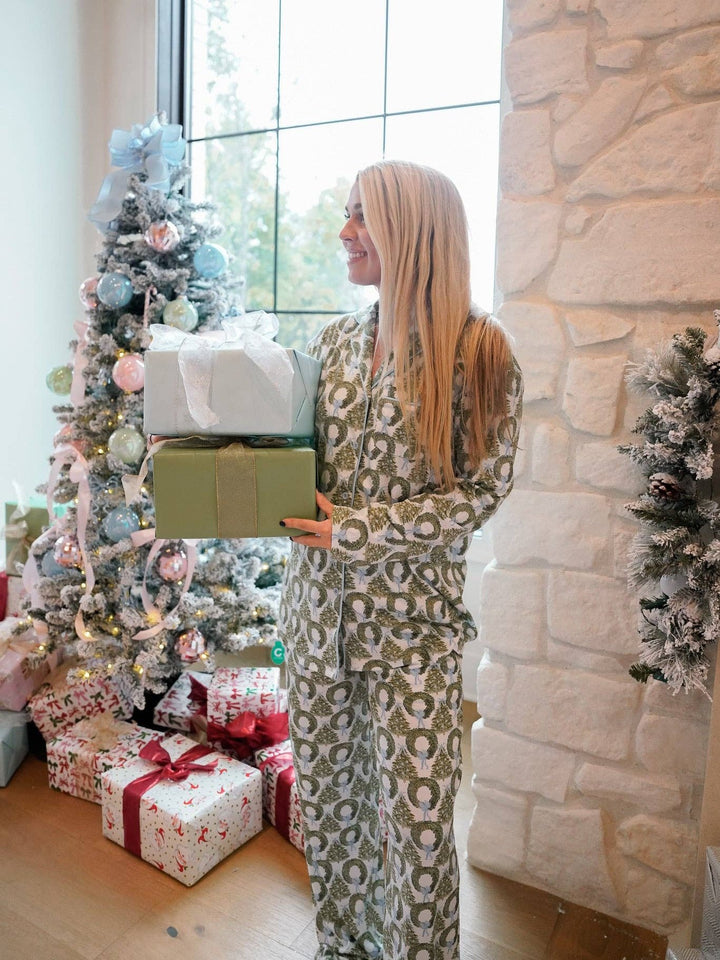 Deck the Halls - Long Pajama Set
