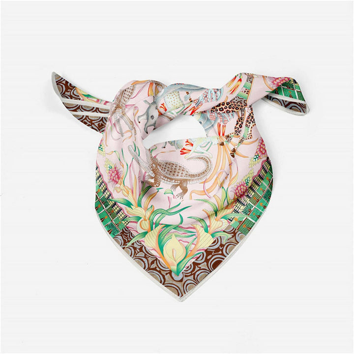 Animal Kingdom Silk Scarf