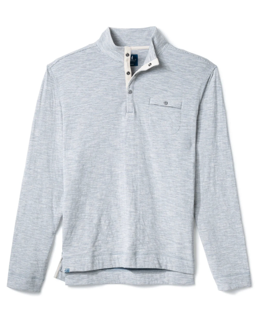 Cove Striped Henley - Cream