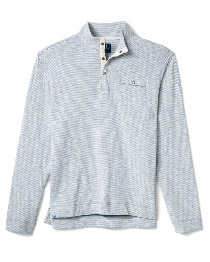 Cove Striped Henley - Cream