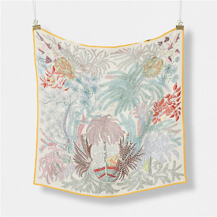 Palm Royale Silk Scarf
