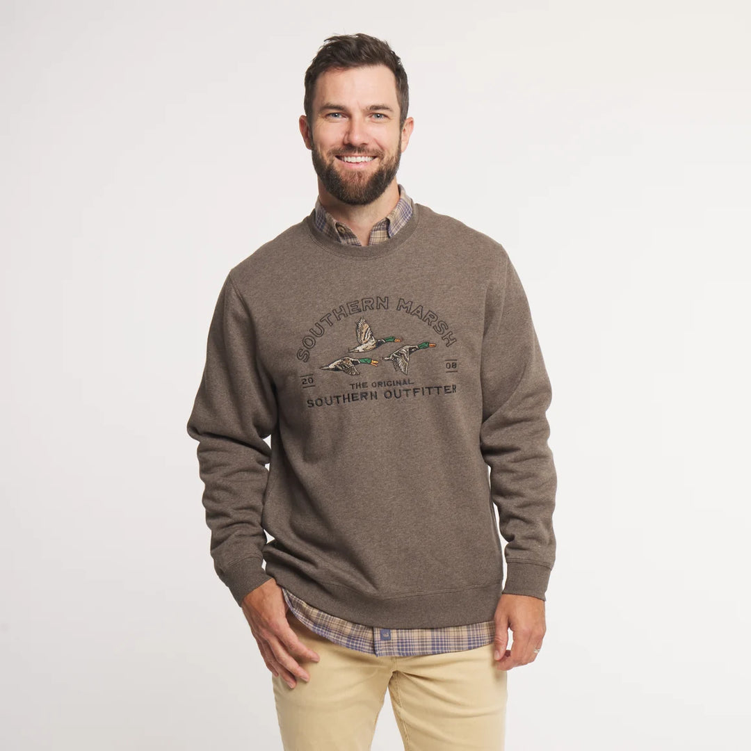 Searcy Heather Sweatshirt - Washed Dark Shale
