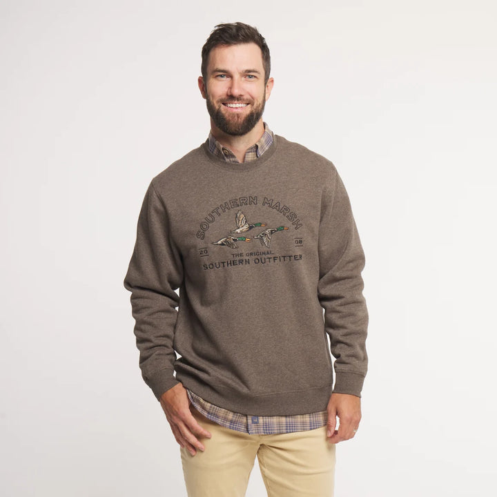 Searcy Heather Sweatshirt - Washed Dark Shale