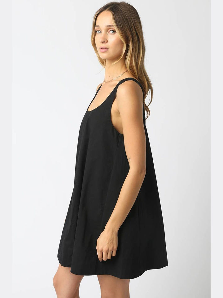 Ariel Sleeveless Swing Mini Dress